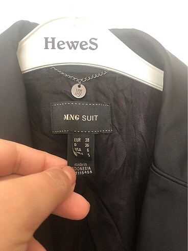 Mango Kadın blazer siyah ceket 38 beden mango marka