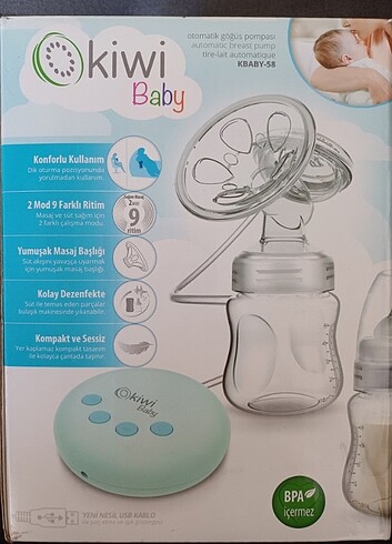 KİWİ BABY OTOMATİK GÖĞÜS POMPASI