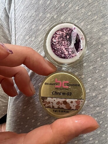 Chrom nail art süsleme