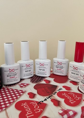 Beden Renk Beauty Choice top coat base coat base jel primer