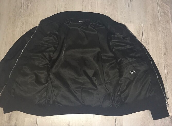 l Beden Ceket görünümlü Oversize Bomber mont