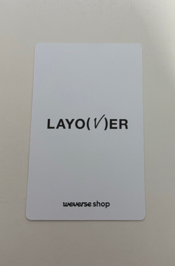 taehyung pc photocard - Görsel 2