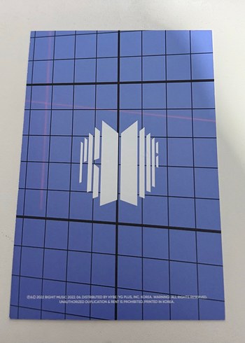 taehyung postcard - Görsel 2