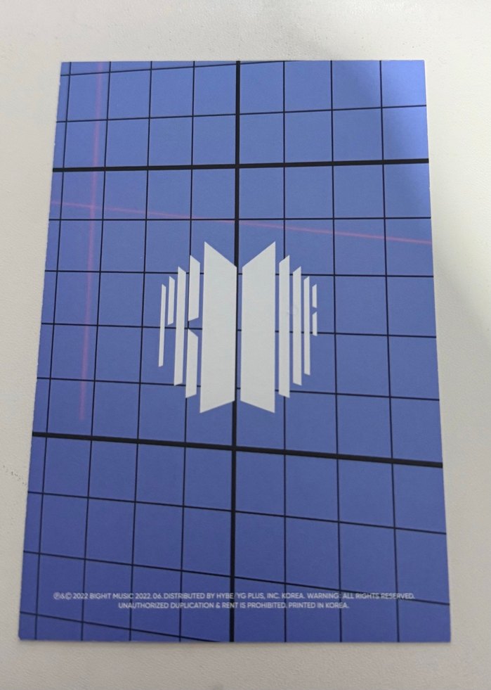 taehyung postcard - Görsel 2