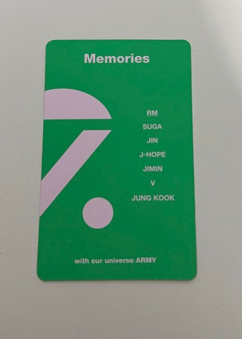 namjoon pc photocard - Görsel 2