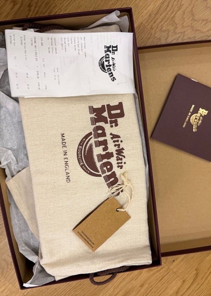 Dr. Martens 1461 Vintage Made in England - Görsel 5