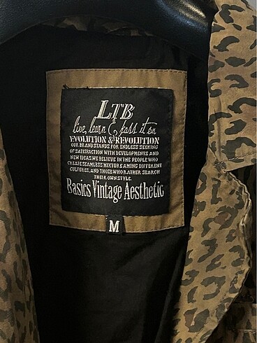 m Beden LTB leopar ceket