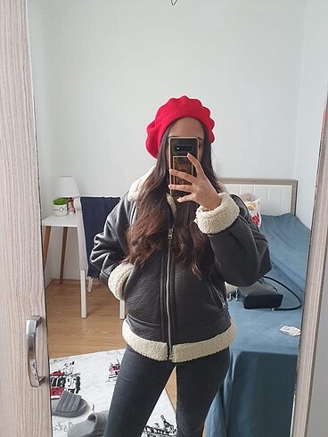 xs Beden kahverengi Renk Pull&Bear Biker Mont