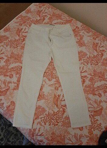 Lcw kadın beyaz jeans pantalon