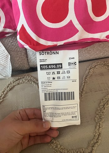 İkea Kırlent kılıfı ikili - Görsel 3