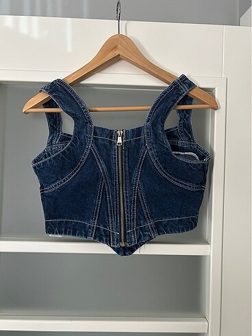 Sagaza Madrid SAGAZA Studio kot crop üst