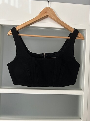 ZEYNEP TOSUN kot crop üst