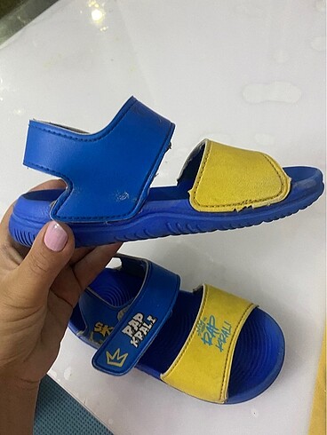 28 Beden mavi Renk Erkek çocuk kral Şakir sandalet
