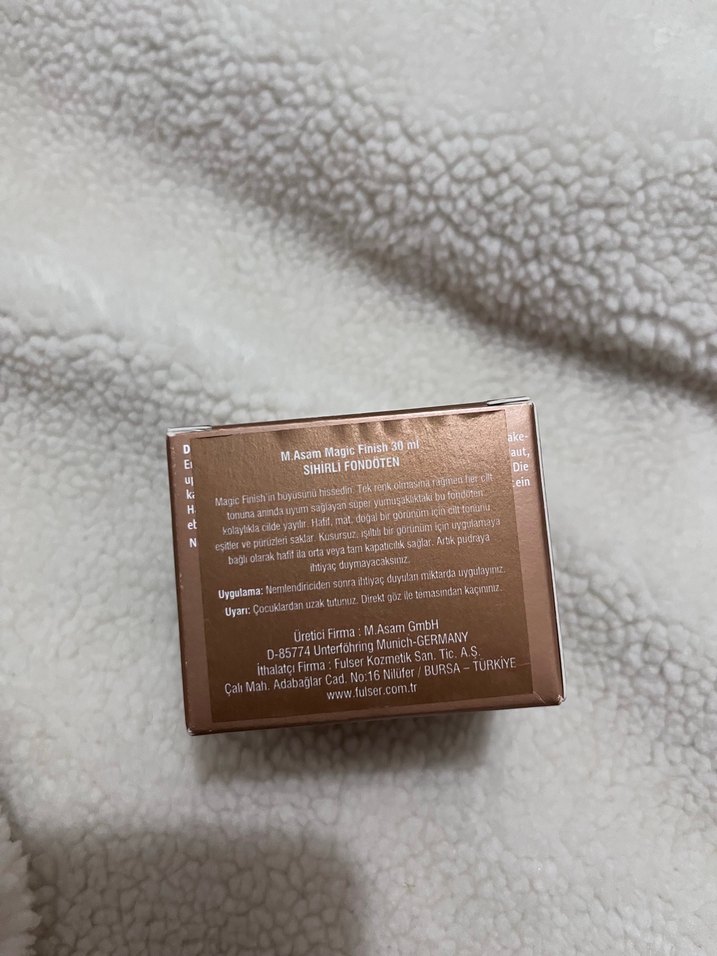 M. Asam Magic Finish sihirli fondöten - Görsel 2