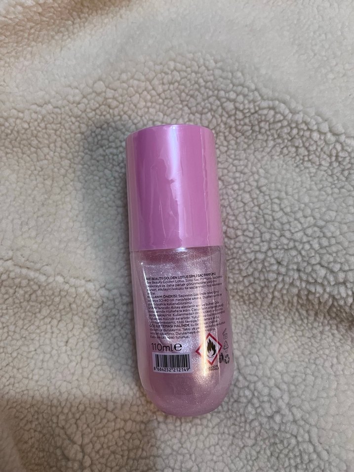 Bee Beauty Golden Lotus Simli Saç Parfümü - Görsel 2