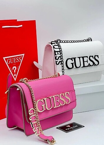  Beden çeşitli Renk Guess orjinal çanta modeli 