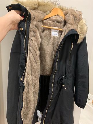 Mango Mango parka içi kürklü