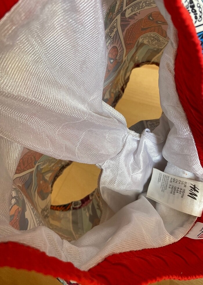 H&M 4-6 YAŞ MARVEL DENİZ ŞORTU - Görsel 5