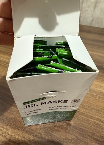 Diğer Clasy Aloe Vera Jel Maskesi - Kolajen & Retinol