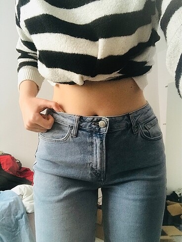 38 Beden Mavi jean