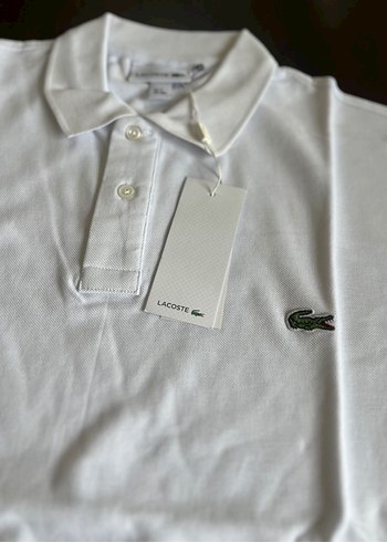 Lacoste Beyaz Erkek Polo Tişört - Görsel 6