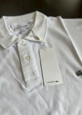 Lacoste Beyaz Erkek Polo Tişört - Görsel 8