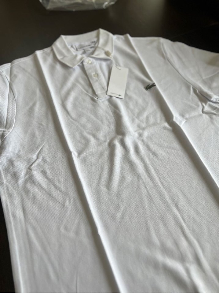 Lacoste Beyaz Erkek Polo Tişört - Görsel 2