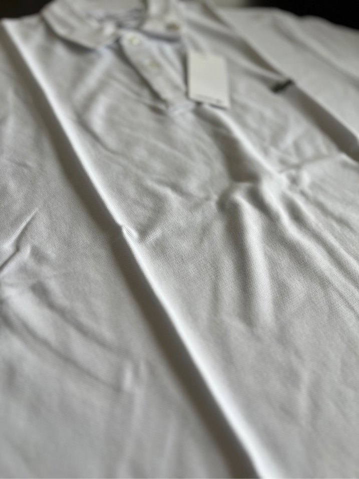 Lacoste Beyaz Erkek Polo Tişört - Görsel 5