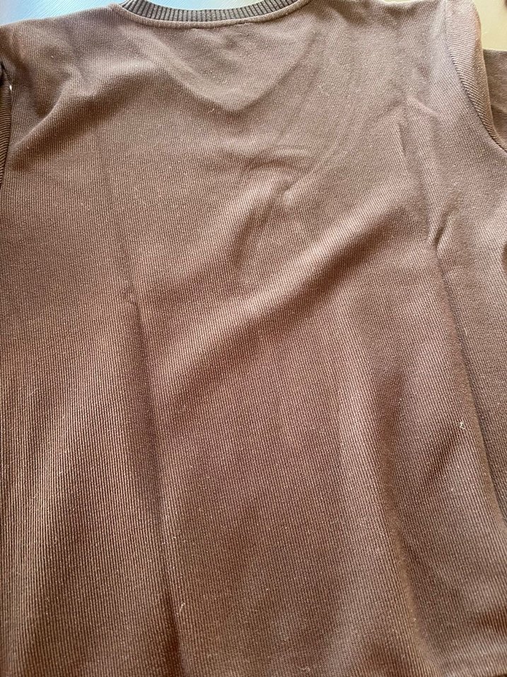 Erkek V Yaka Fabrika Triko Kazak - Görsel 5