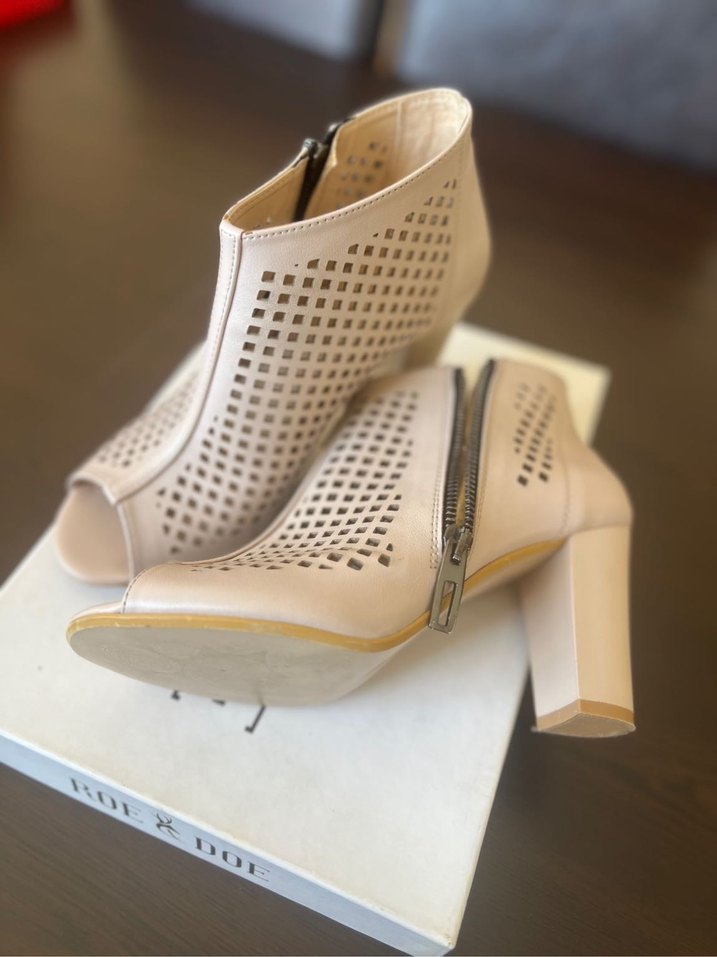 Bej Kadın Topuklu Sandalet - Görsel 2