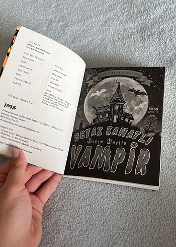 Beyaz Kanatlı Vampir Romanı-Başım Dertte 1 - Görsel 3