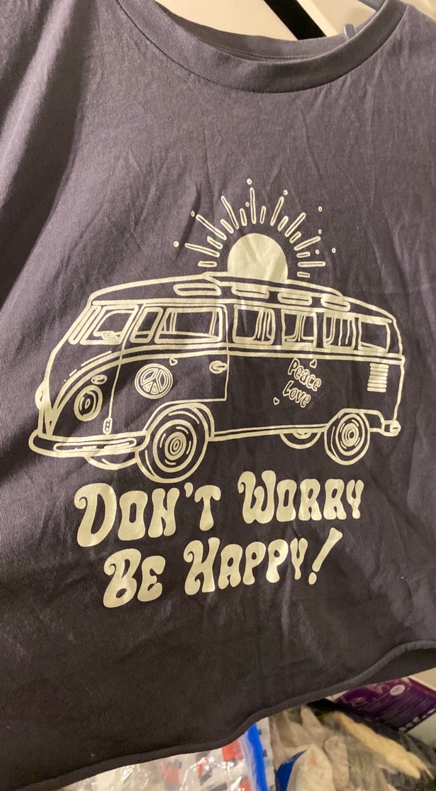 Gri Baskılı Kolsuz Hamile Tişört - Görsel 2