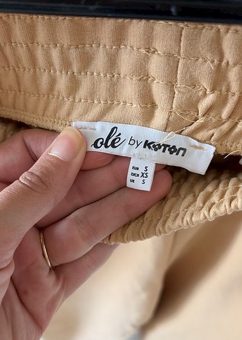 Bej Midi Kadın Rahat Kesim  Eşofman - Görsel 3