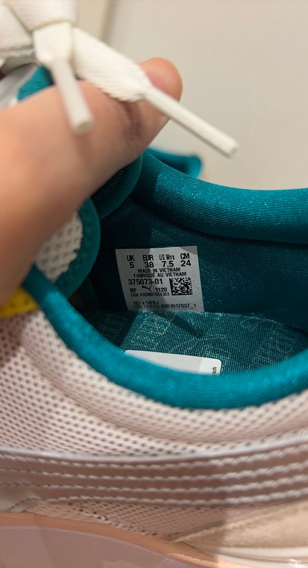 Puma Kadın Platform Spor Ayakkabı Beyaz Sarı - Görsel 5