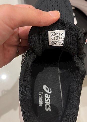 Siyah Asics kadın Koşu ve Antrenman Ayakkabısı - Görsel 2