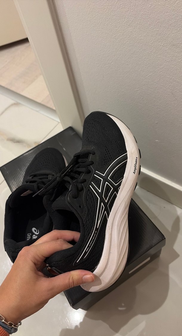 Siyah Asics kadın Koşu ve Antrenman Ayakkabısı - Görsel 3