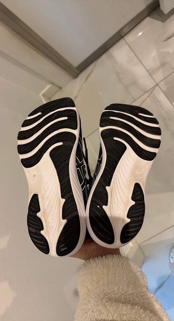 Siyah Asics kadın Koşu ve Antrenman Ayakkabısı - Görsel 5