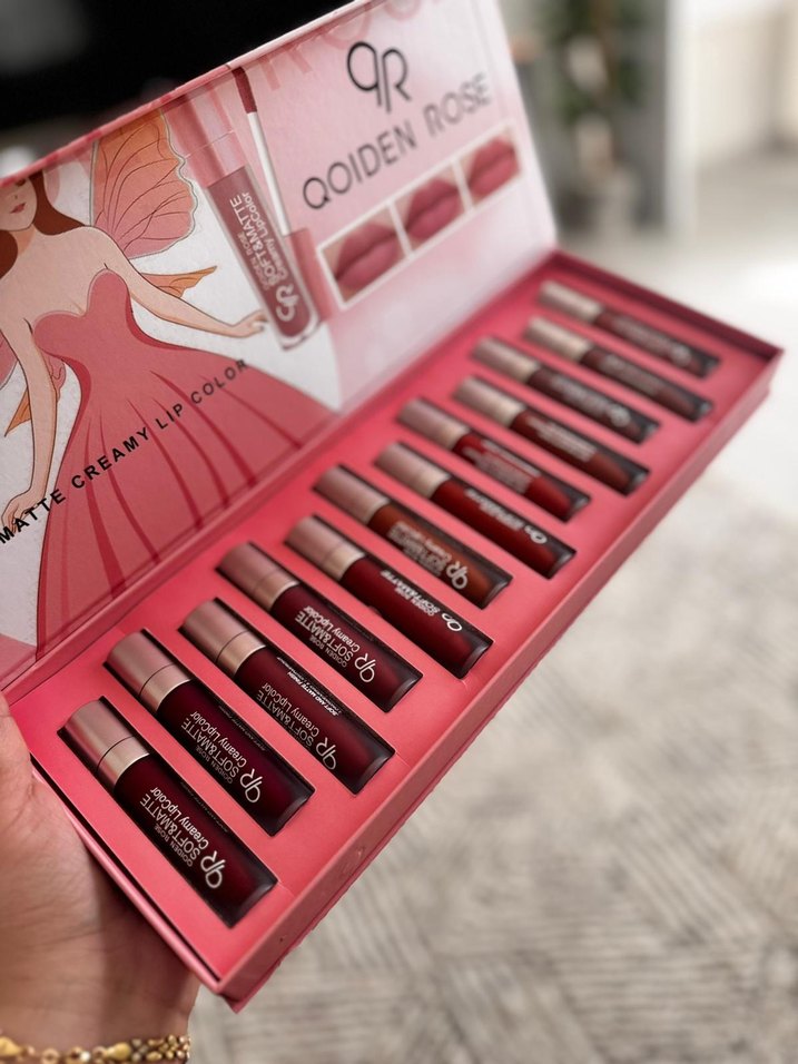 QOIDEN ROSE Angel Color Mat Matte Ruj - Pembe - Görsel 2