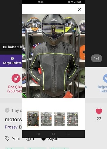 Motorcu yeleği 