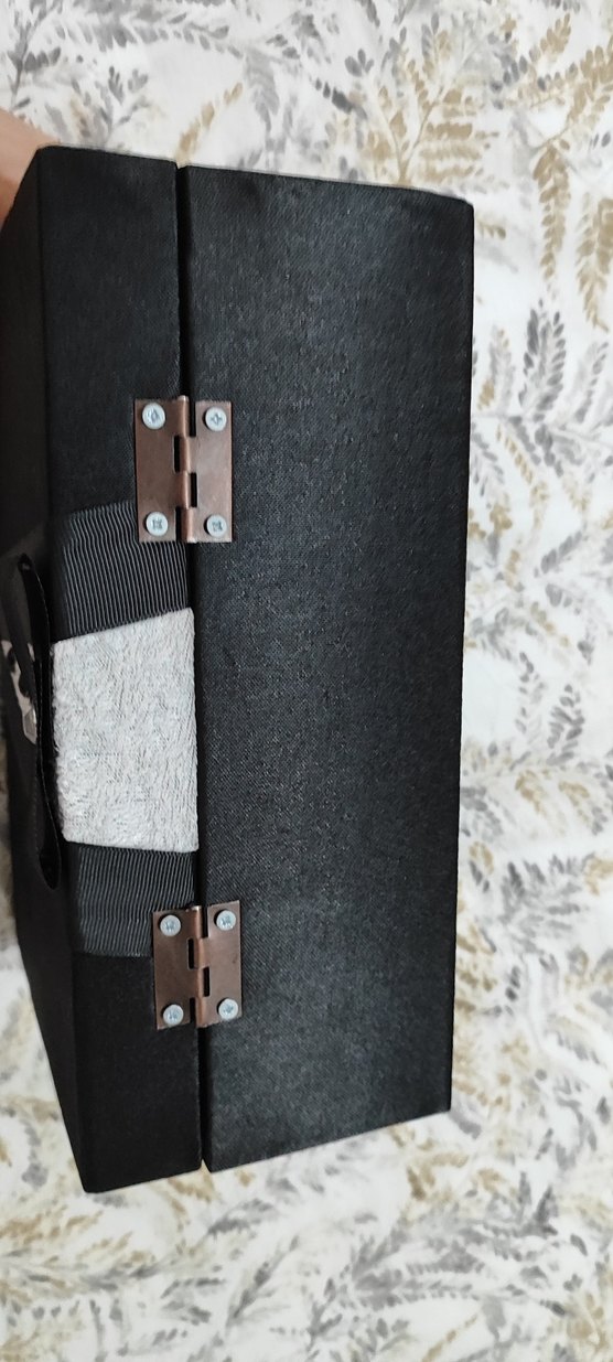 Gri Desenli, Kuşaklı Uzun Tuxedo - Görsel 4