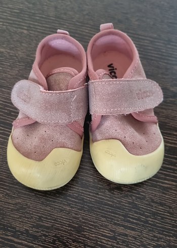 vicco Kız Bebek Pembe İlk Adım Ayakkabısı