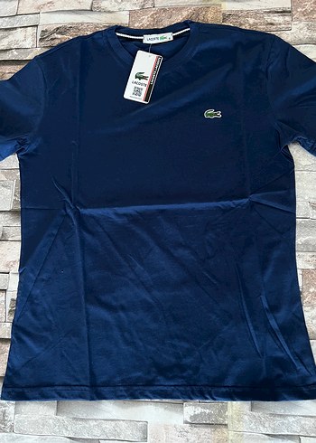 Lacoste Erkek Lacivert Kısa Kollu Tişört