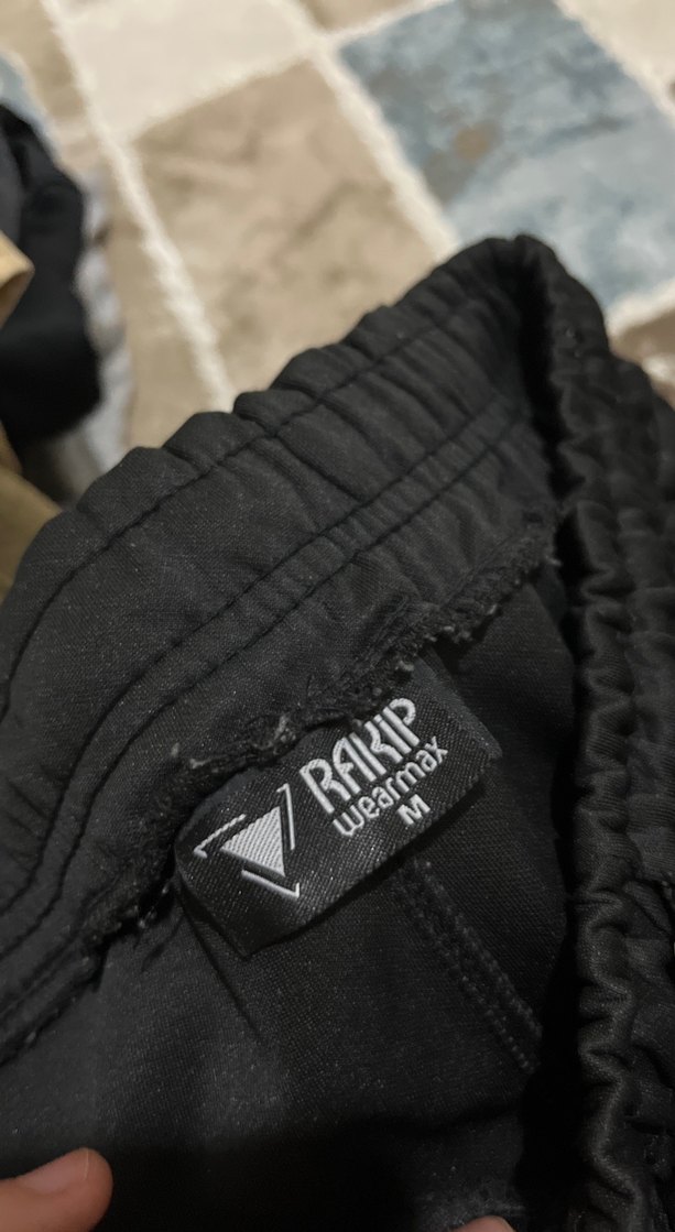 Max Baskılı Siyah Erkek Outdoor Eşofman - Görsel 5