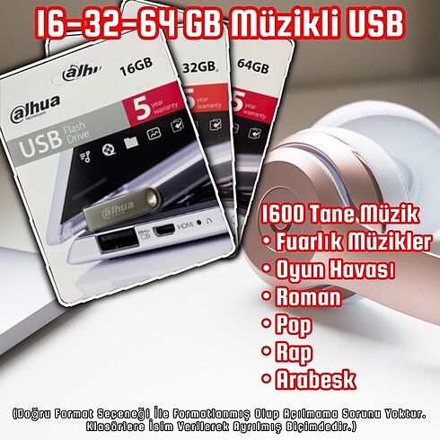 16 GB USB MP3