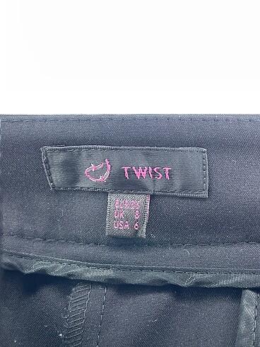 36 Beden siyah Renk Twist Kumaş Pantolon %70 İndirimli.