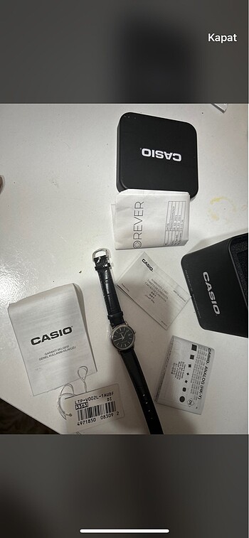 Casio bayan saat