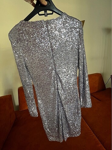 Payetli Elbise Çok iyi durumda S Mango orjinal - Görsel 5