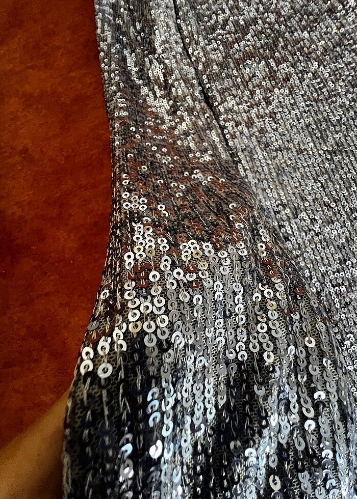 Payetli Elbise Çok iyi durumda S Mango orjinal - Görsel 3