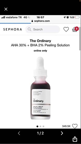 The Ordinary Aha peeling