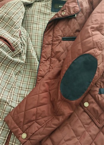 erkek baharlık bordo mont - Görsel 3